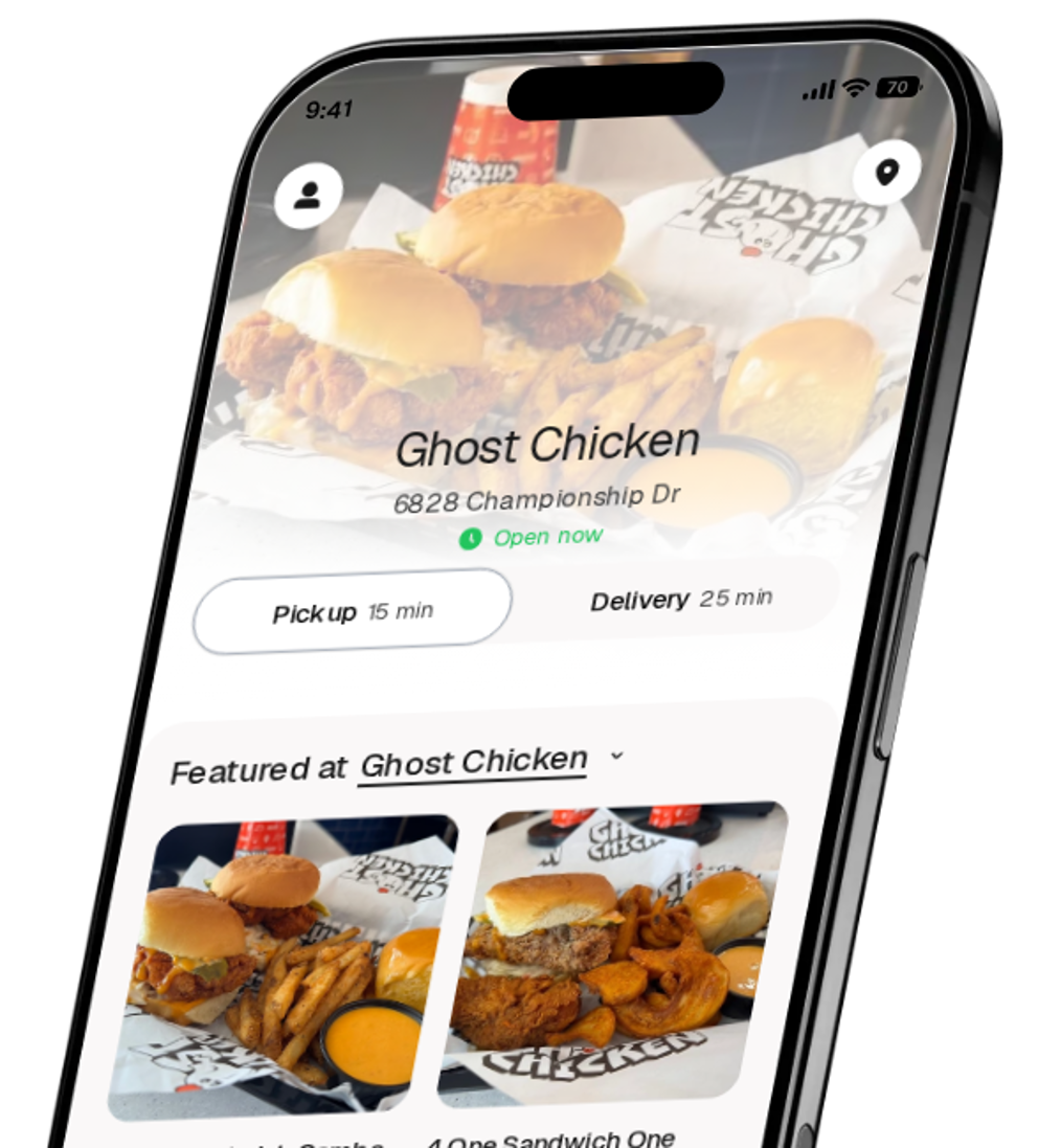Ghost Chicken app preview